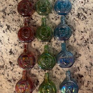 Vintage Wheaton Glass Mini Decanters